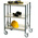 RS PRO 3 Shelf Steel Trolley Trolley, 560 x 445mm, 80kg Load