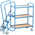 RS PRO 3 Shelf Steel Order Picking Trolley Trolley, 780 x 470mm, 250kg Load