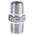 RS PRO Stainless Steel Pipe Fitting Hexagon Hexagon Nipple, Male R 1/4in x Male R 1/4in