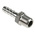 RS PRO Stainless Steel Pipe Fitting, Straight Hexagon Hose Nipple, Male R 1/4in x Male