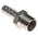RS PRO Stainless Steel Pipe Fitting, Straight Hexagon Hose Nipple, Male R 1/2in x Male