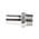 RS PRO Stainless Steel Pipe Fitting, Straight Hexagon Hose Nipple, Male R 1in x Male
