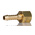 RS PRO Hose Connector Hose Tail Adaptor, BSP 3/8in 5/16in ID