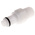 Colder Products Hose Connector, Straight Threaded Coupling, NPT 1/4in, 8.3 bar