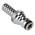 Nito Hose Connector, Straight Hose Tail Coupling 1/2in ID, 25 bar
