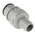 Colder Products Hose Connector, Straight Hose Tail Coupling 1/2in ID, 4.2 bar