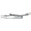 RS PRO 22in Long Galvanised Steel Hose Whipcheck, 1/2in Hose Size Compatibility