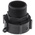 Snaplock Hose Connector, Straight IBC Adaptor, BSP 1-1/2in 1-1/2in ID