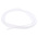 RS PRO Flexible Tube, Silicone, 0.8mm ID, 4mm OD, Clear, 3m