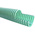 RS PRO Hose Pipe, PVC, 38mm ID, 45.4mm OD, Green, 5m