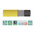 RS PRO Hose Pipe, PVC, 12.5mm ID, 17.5mm OD, Yellow, 50m