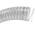 TRICOFLEX Spire acier PVC, Hose Pipe, 35mm ID, 44mm OD, Clear, 30m