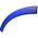 TRICOFLEX Tricoflat PVC, Hose Pipe, 40mm ID, 44.4mm OD, Blue, 25m