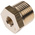 Legris Brass Pipe Fitting, Straight Threaded Reducer, Male R 1/2in to Female G 1/8in