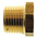 Legris Brass Pipe Fitting, Straight Threaded Reducer, Male R 1/2in to Female G 1/4in