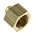 Legris Brass Pipe Fitting, Straight Threaded Adapter, Male G 1/4in to Female G 1/2in