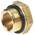 Legris Brass Pipe Fitting, Straight Threaded Reducer, Male G 3/4in to Female G 1/2in