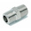 RS PRO Brass Pipe Fitting, Straight Threaded Nipple, Male 1/4in to Male 1/4in