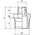 RS PRO Brass Pipe Fitting, Straight Threaded Fitting, Male 1/4in to Male 3/8in