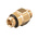 RS PRO Fitting, Straight Threaded Fitting, Male 1/4in to Male 1/4in