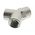 RS PRO Brass Pipe Fitting, Tee Threaded Equal Tee 1/2in to Female 1/2in