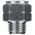 RS PRO Brass Pipe Fitting, Straight Threaded Adapter, Male G 3/8in to Female 3/8in