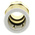John Guest Brass Pipe Fitting, Straight Push Fit Coupler, Male 3/4in to Female 22mm