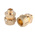 RS PRO Brass Compression Fitting, Straight Coupler