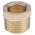 RS PRO Threaded Fitting, Straight Reducer Bush, Male BSP 1/2in to Female BSP 3/8in