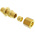 Legris Brass Pipe Fitting, Straight Compression Bulkhead Coupler, Female to Female 8mm