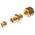 Legris Brass Pipe Fitting, Straight Compression Coupler, Male R 1/8in to Female 6mm