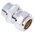 RS PRO Brass Compression Fitting, Straight Coupler