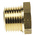 Legris Brass Pipe Fitting, Straight Threaded Reducer, Male R 1/2in to Female G 3/8in