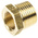 Legris Brass Pipe Fitting, Straight Threaded Reducer, Male R 1/2in to Female G 3/8in