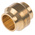 Legris Brass Pipe Fitting, Straight Compression Compression Olive, Female to Female 4mm