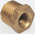 RS PRO Threaded Fitting, Straight Reducer Bush, Male BSPT 1in to Female BSPP 3/4in