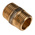RS PRO Brass Pipe Fitting, Straight Threaded Nipple, Male BSPT 1/2in to Male BSPT 1/2in