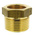 Legris Brass Pipe Fitting, Straight Threaded Reducer, Male R 3/4in to Female G 1/2in