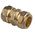 RS PRO Brass Compression Fitting, Straight Coupler