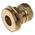 RS PRO Brass Compression Fitting, Straight Coupler