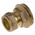 RS PRO Brass Compression Fitting, Straight Coupler