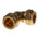 RS PRO Brass Compression Fitting, Elbow Coupler
