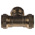 RS PRO Brass Compression Fitting Equal Tee 22mm