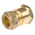 RS PRO Brass Compression Fitting, Straight Coupler