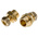 RS PRO Brass Compression Fitting, Straight Coupler