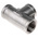 RS PRO Stainless Steel Pipe Fitting, Tee Circular Tee, Female G 1/2in x Female G 1/2in x Female G 1/2in