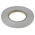 RS PRO White Double Sided Paper Tape, Non-Woven Backing, 9mm x 50m