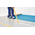 Tesa 4964 Cloth Tape, 25m x 50mm, White