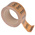 RS PRO Beige PP, Vinyl Pipe Marking Tape, text Gas, Dim. W 50mm x L 33m