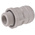 JG Speedfit Straight Adapter PVC Pipe Fitting, 22mm